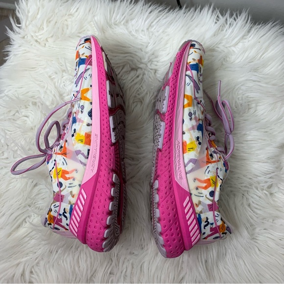 Brooks Women Empower Her Adrenaline GTS 21 Running Shoes Unity Together Sneakers - Picture 9 of 11